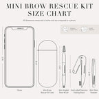 Tweezerman Mini kit de rescate de cejas