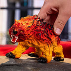 Schleich Eldrador - Juego de 31 piezas de oso de lava de cueva de batalla