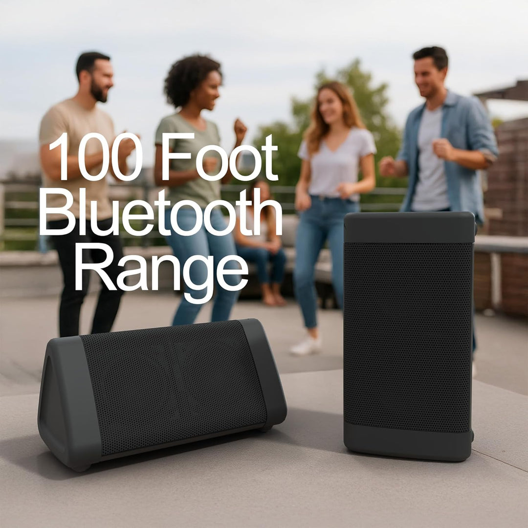 Bocina de siguiente generación inalámbrica ultraportátil Bluetooth...