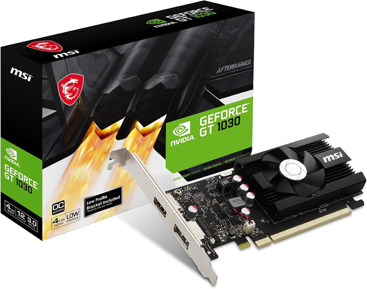 MSI Gaming GeForce GT 1030 4GB DDR4 64-bit Soporte HDCP DirectX 12...