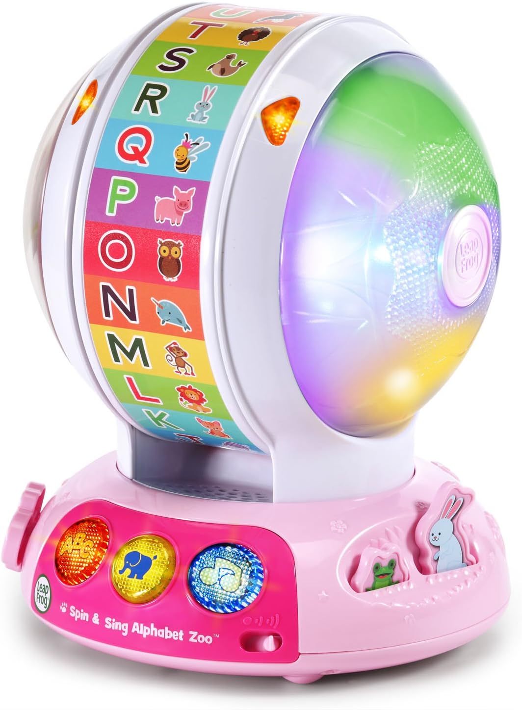 LeapFrog Spin y Sing Alphabet Zoo, Rosa