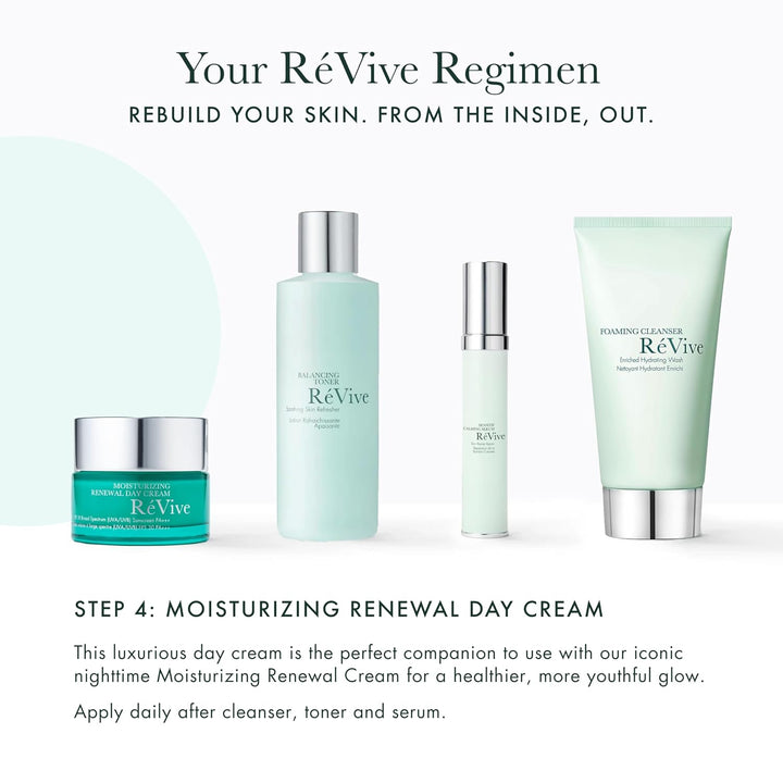 RéVive Crema hidratante facial Renewal con SPF 30 \u2013 Crema faci...