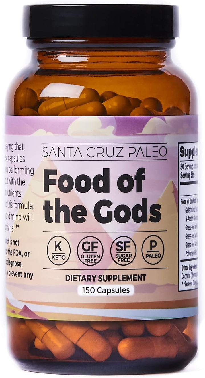 Santa Cruz Paleo, Comida de los Dioses Suplemento de Órganos de Ter...