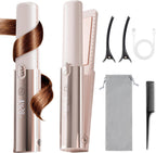 LAMA - Plancha de pelo inalámbrica 2 en 1, Rosa