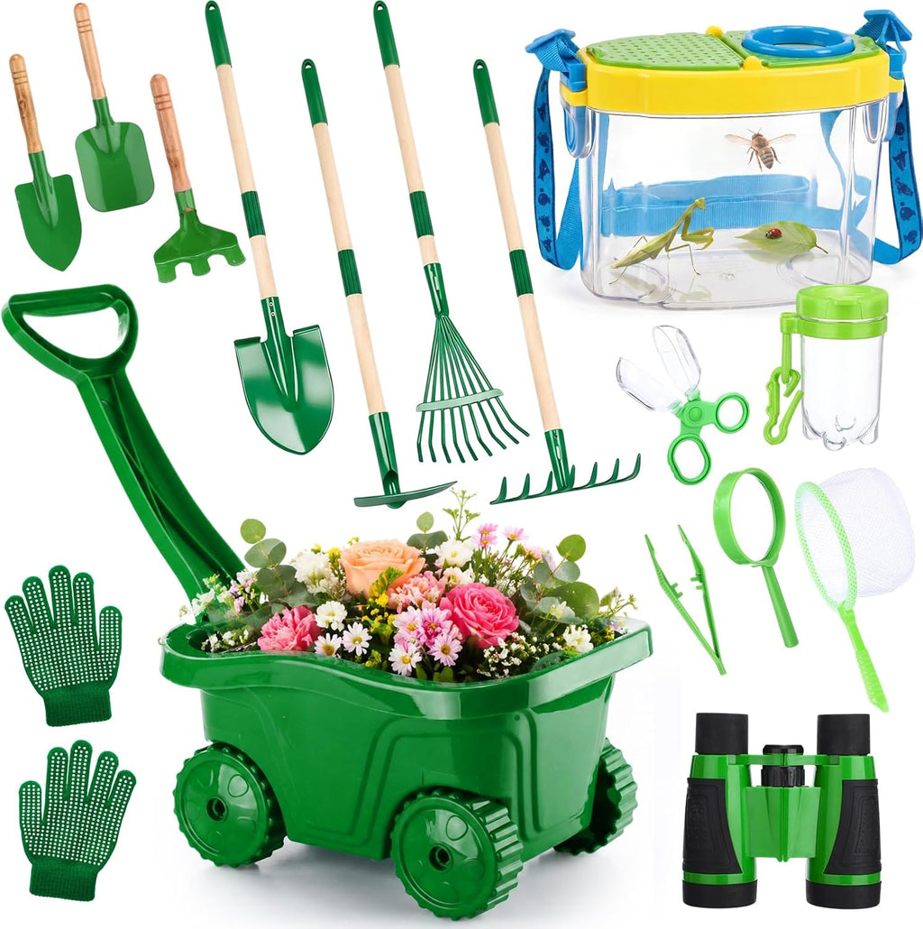 Kit de explorador de insectos de herramientas de jardinería