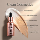 LUMINESS Liquid Mirage - Kit de base de maquillaje con ajuste de co...