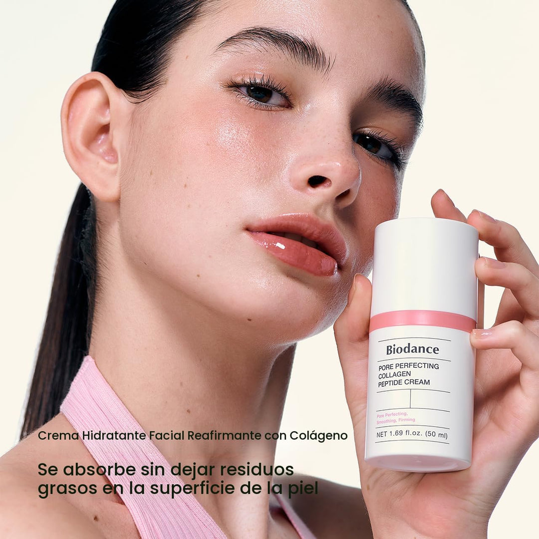 BIODANCE Crema de péptidos de colágeno que perfecciona los poros, h...