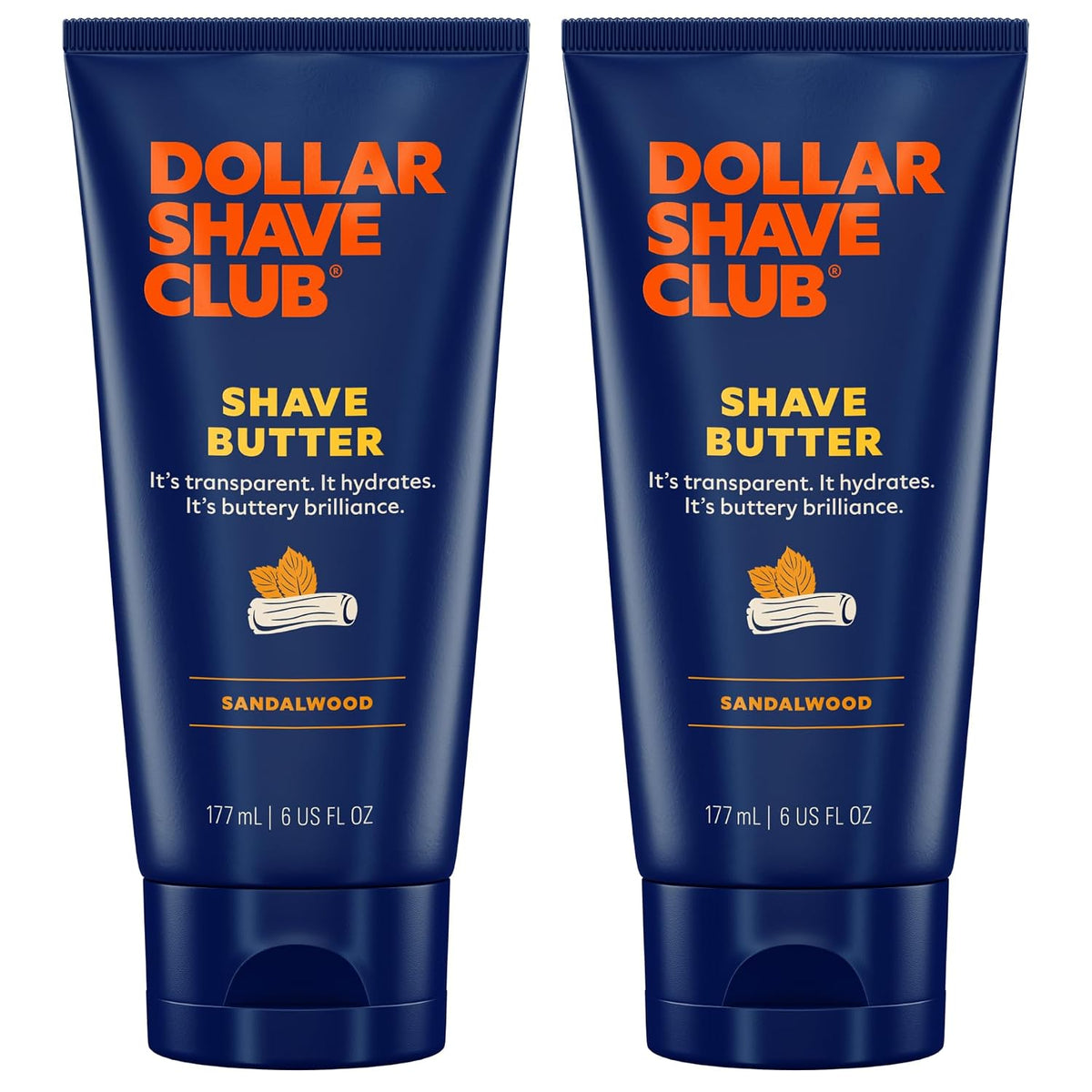 Dollar Shave Club | Mantequilla para afeitar 6 onzas (paquete de 2)...