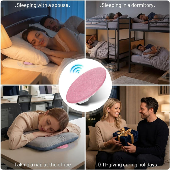 Altavoz de almohada para dormir, altavoz portátil ultrafino para do...