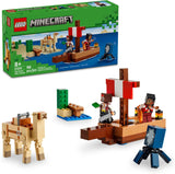 LEGO Minecraft The Pirate Ship Voyage juego de juguete de