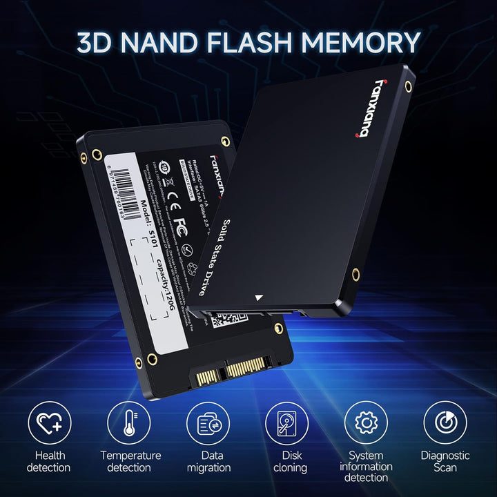 fanxiang 256GB SSD SATA III de 2.5" SATA 6 Gb\/s. Unidad intern...