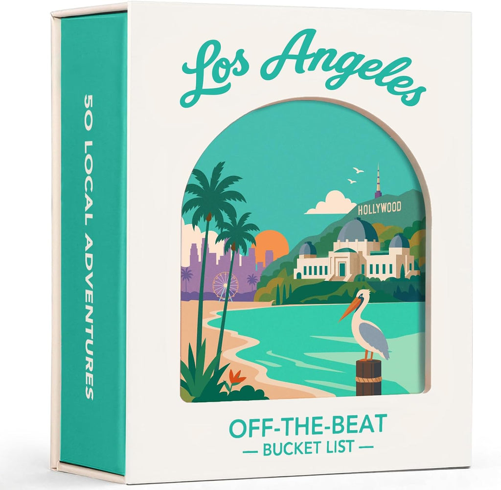 Tarjetas de lista de deseos de aventura de Los Ángeles, 50 tarjetas