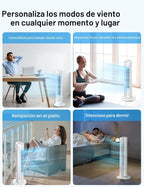 PELONIS Ventilador de torre oscilante de 30 pulgadas con 3 ajustes...