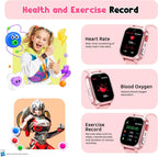 Reloj inteligente para niños, reloj inteligente con GPS 4G para niños y