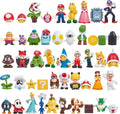 Juego de 48 mini figuras de acción inspiradas en Mario