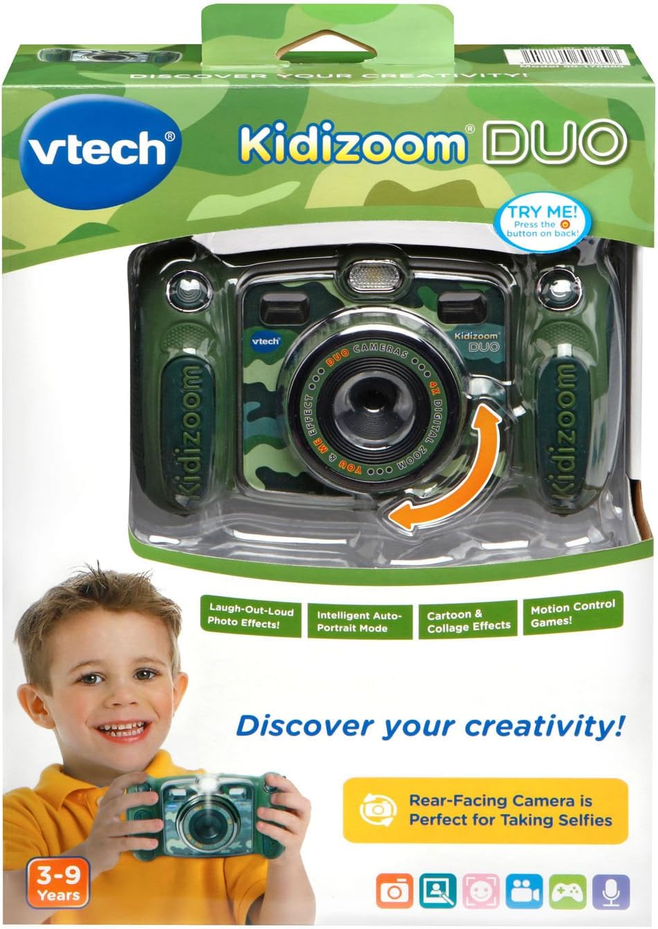 VTech cámara para selfies dual - camuflaje - exclusiva en línea.