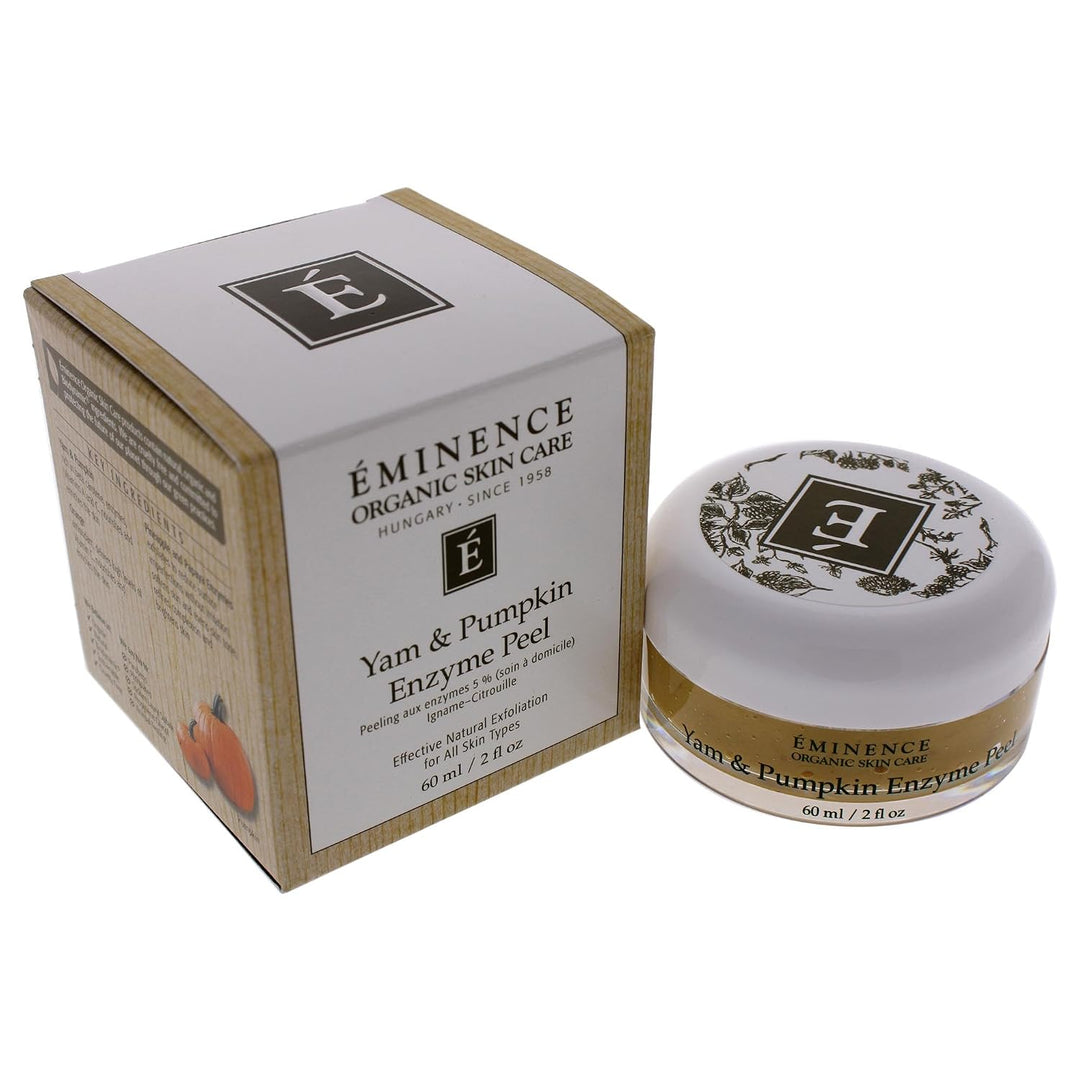 Eminence Cáscara de enzima de ñame y calabaza, 2 onzas, blanco