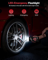 NUTCITY Compresor de aire portátil para neumáticos de automóvil, 16...
