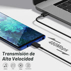 Cargador USB C tipo C cargador de carga rápida 12FT 45W Samsung