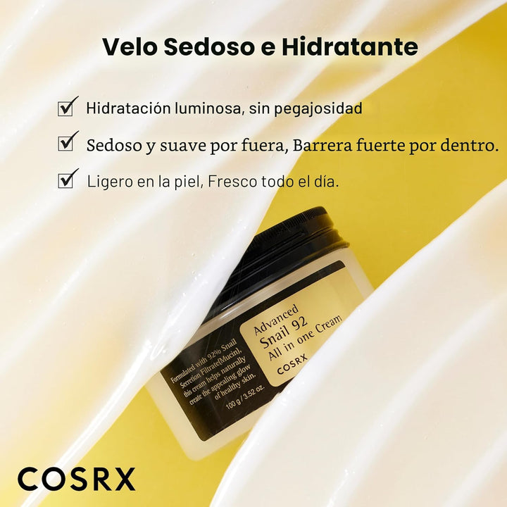 [Cosrx] Advanced Snail 92 Todo en una crema 3.38 oz.