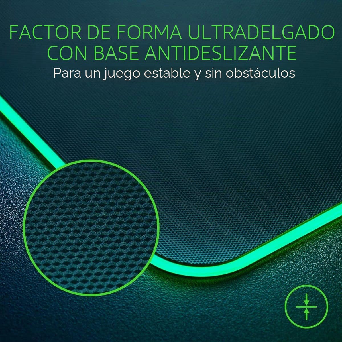 Razer Firefly Hard V2 RGB - Alfombrilla de mouse para juegos