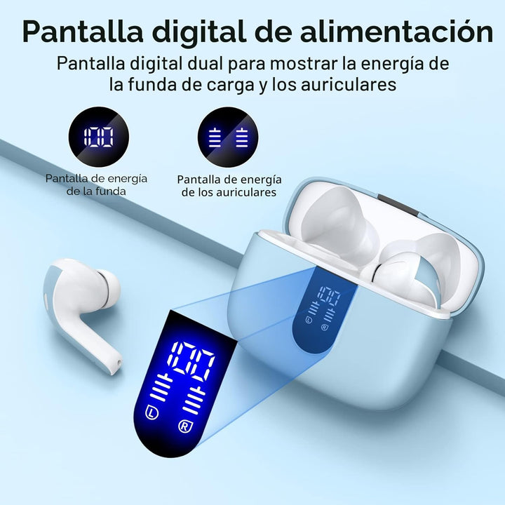TAGRY Auriculares Bluetooth Auriculares Inalámbricos Verdaderos Aur...