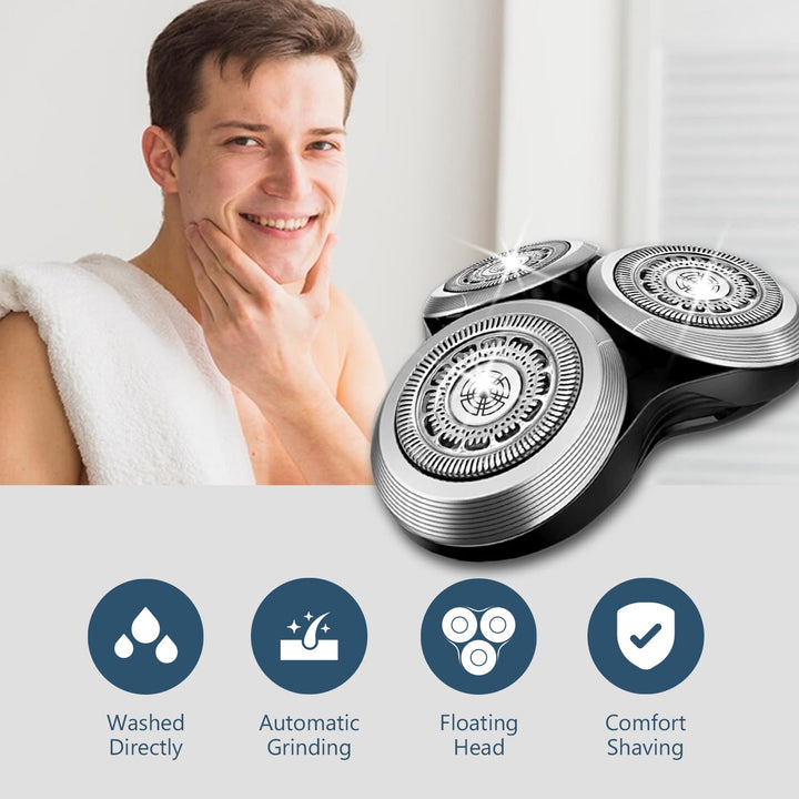 SH90 Cabezales rotativos de repuesto para Philips Norelco Shavers S...