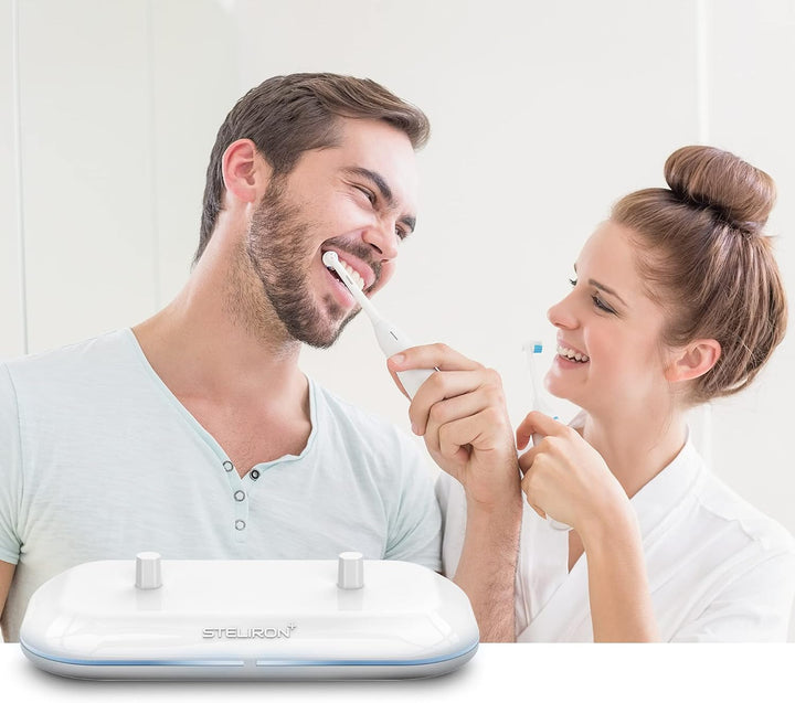 Galvanox Cargador de cepillo de dientes dual 2 en 1 compatible con...