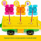 John Deere Animal Sounds Wagon Ride - Juguetes musicales para niños