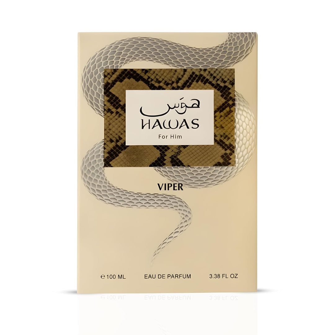 RASASI Hawas Viper Eau de Parfum para Hombre, 100 ml (3.4 oz) Spray...