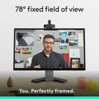 Cámara web Logitech C920e HD 1080p con micrófono deshabilitado, cer...