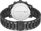 Lacoste Replay Reloj Multifunción para Hombre - Brazalete con eslabones - Estilo Minimalista - Regalo para Él - 43mm