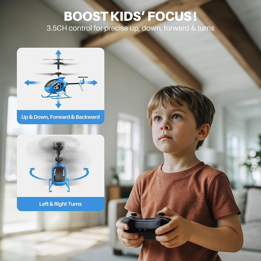 SYMA Helicóptero de Control Remoto, Mini Helicóptero RC para Niños...