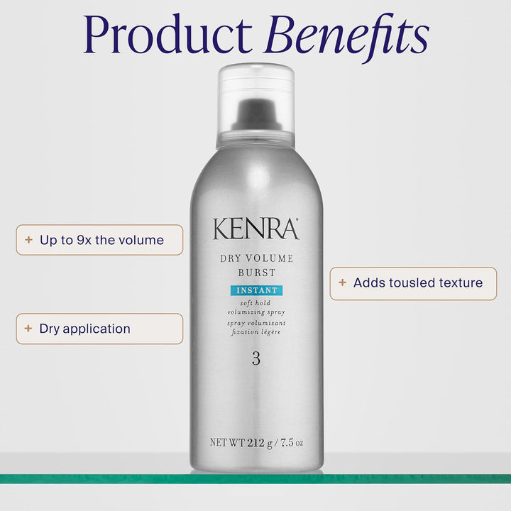 Kenra Dry Volume Burst 3 | Laca para el cabello de volumen instantá...