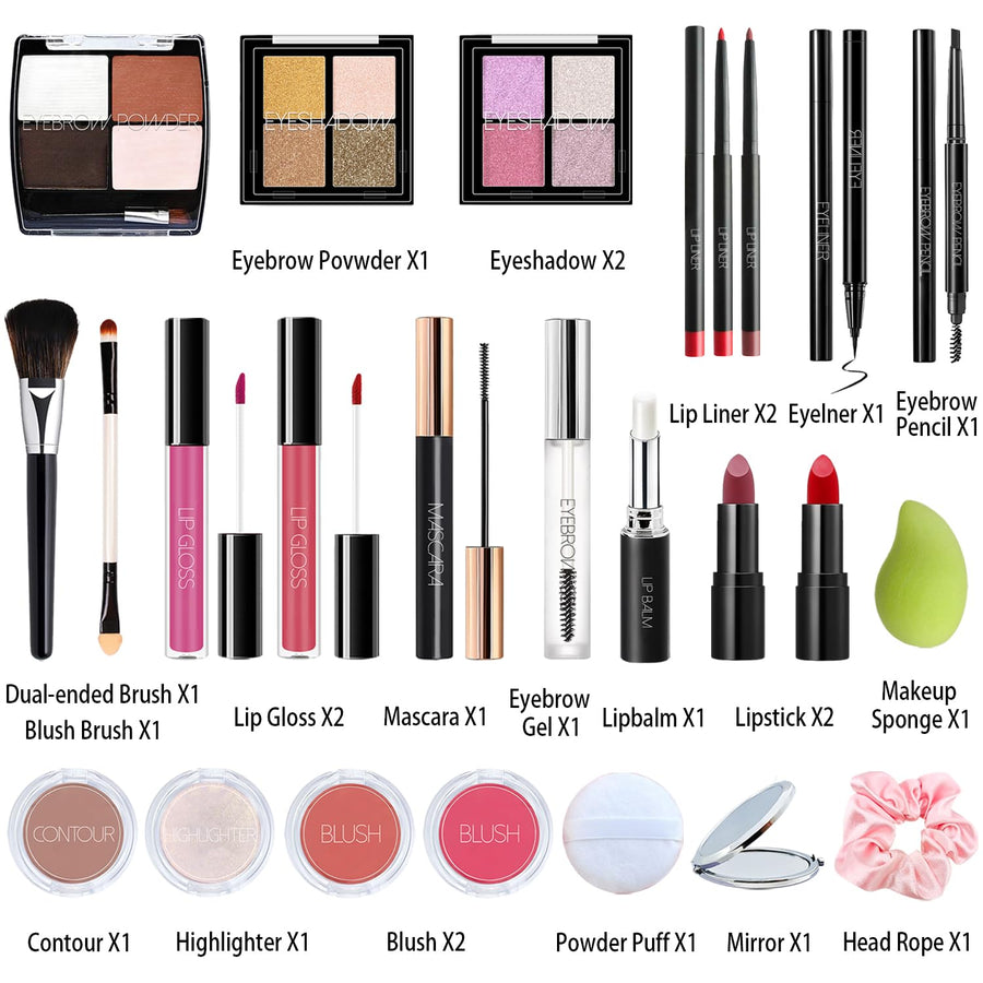 Calendario de Adviento de maquillaje 2025 para adolescentes, niñas,...