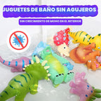 Juguetes de dinosaurio para el baño sin molde