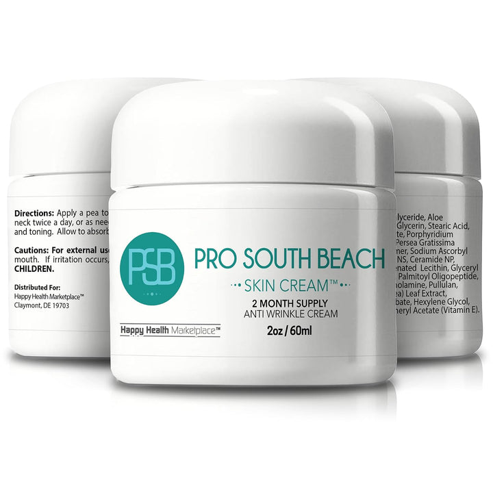 Pro South Beach Crema para la piel \u2013 2 meses de suministro de...