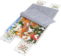 Juego de rompecabezas de 1500 piezas con cajones y tapa, tabla portátil para rompecabezas de 35" x 27", para adultos, mesas de rompecabezas con cajones