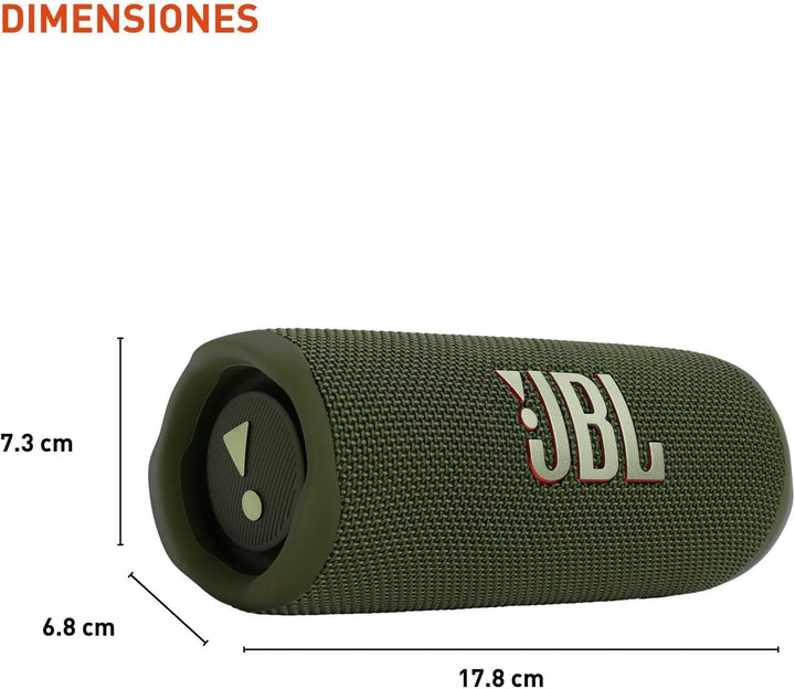 JBL Flip 6 - Altavoz Bluetooth portátil, sonido potente y graves pr...