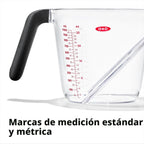 OXO Good Grips - Juego de tazas medidoras angulares (3 piezas)
