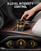 Fanttik Ambientador de coche sin agua N10, luz ambiental, seguro para