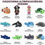 Ocean - Paquete de 12 juguetes coleccionables para ansiedad Wiggly