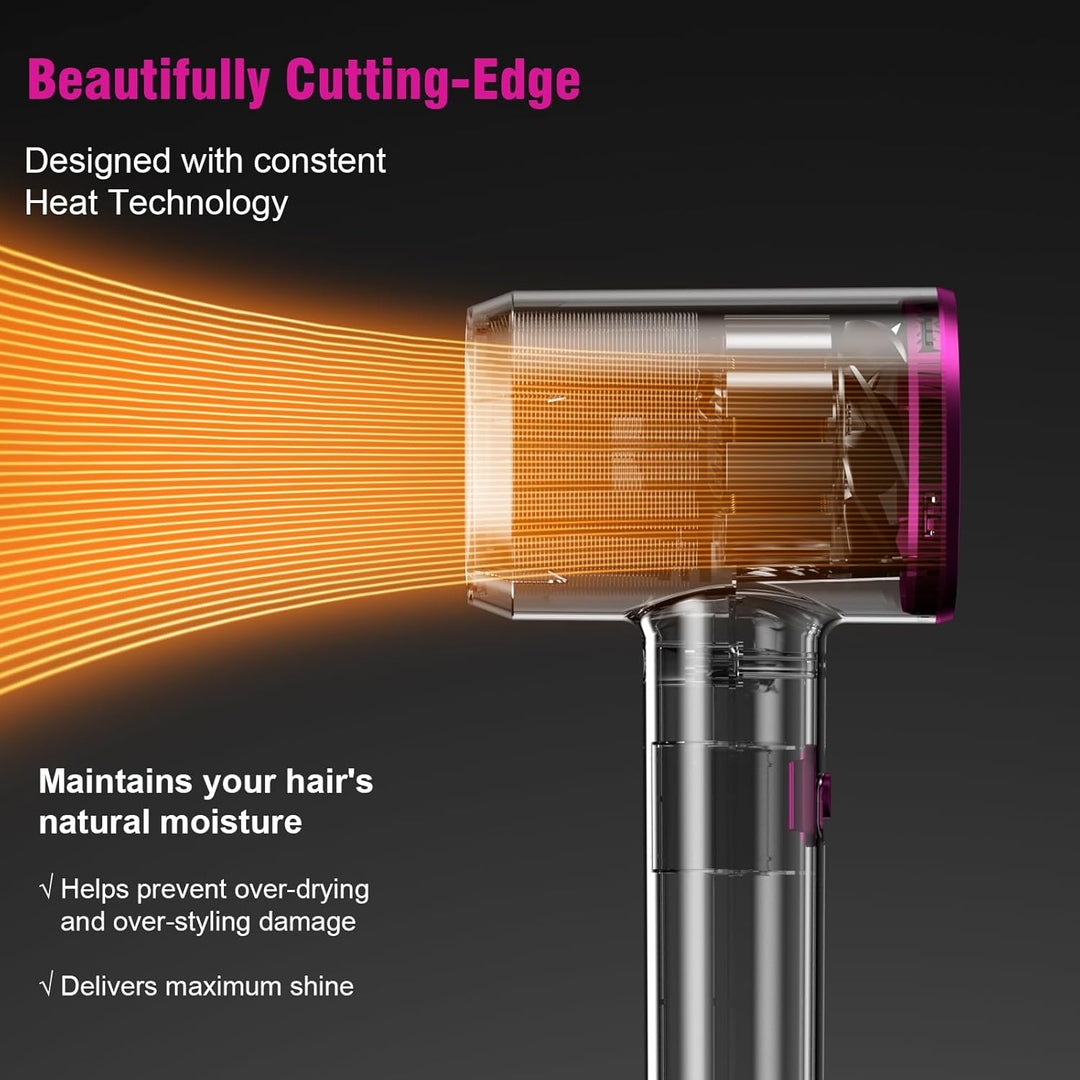 Secador de Cabello de Secado Rápido de 1200W Secador Iónico Profesi...