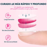 Secador de uñas con gel con LED de 48 W UV y sensor (blanco), de Sunuv