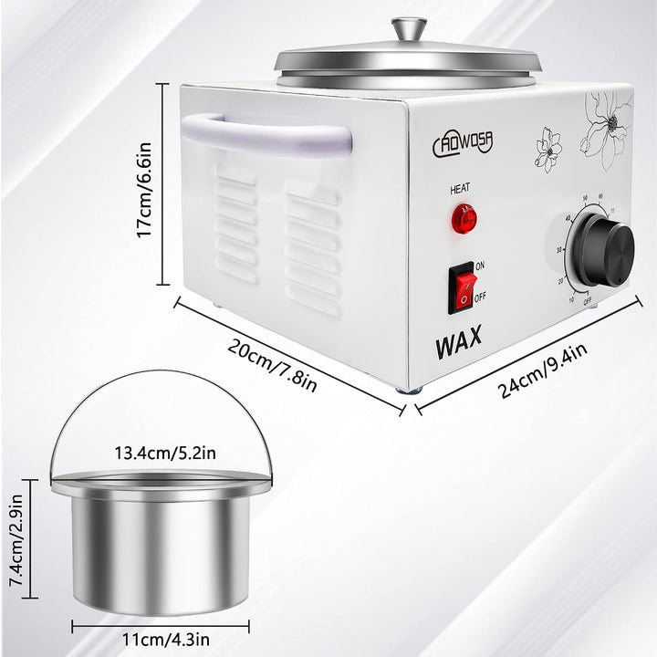 Calentador de Cera Individual Profesional Eléctrico Máquina Calenta...
