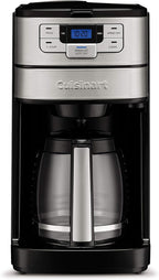 Cuisinart Cafetera automática de 12 tazas con molinillo de cuchilla, jarra