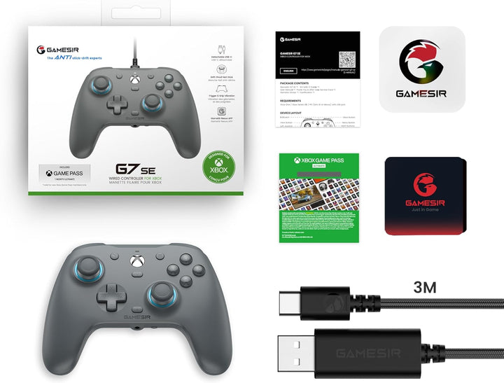 GameSir G7 SE Wired Controller for Xbox Series X|S, Xbox One &amp;...