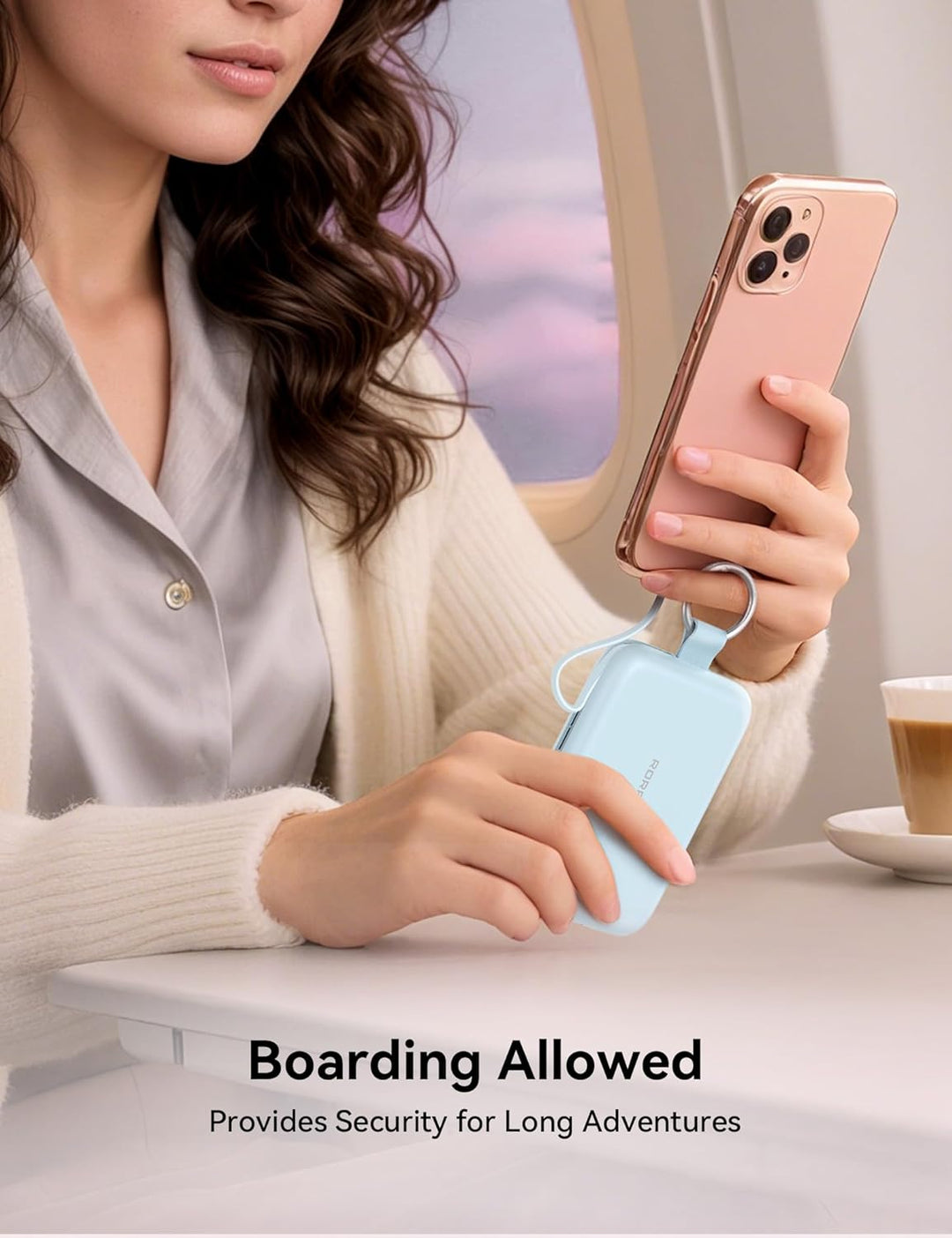 RORRY Cargador portátil, 10000 mAh PD 30 W, cargador portátil de ca...