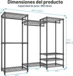 VIPEK V5 - Perchero de alta resistencia, sistema de armario modular