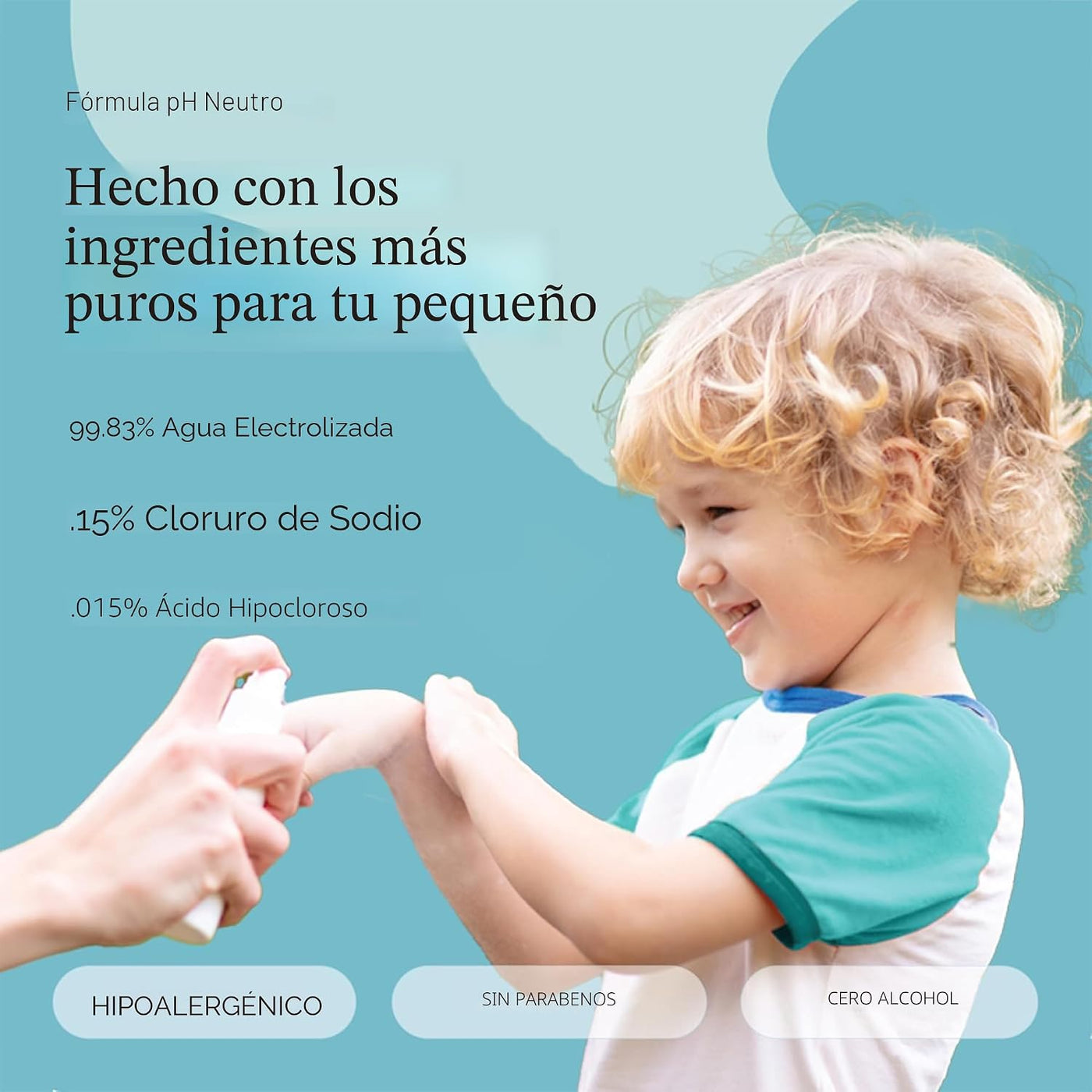 Think Smarter Products Littley - Limpiador de manos para bebés y ni...